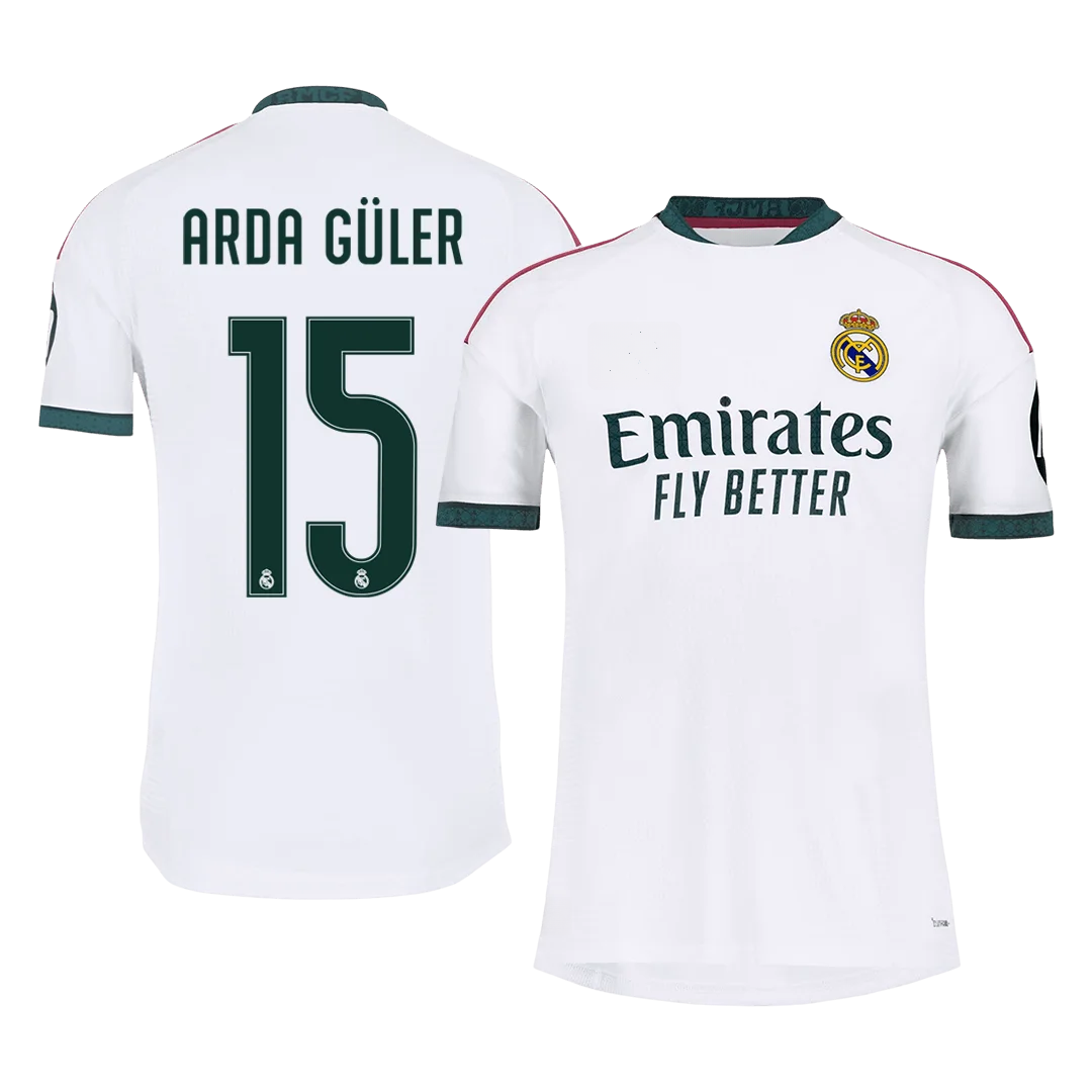 ARDA GÜLER #15 Real Madrid Home Player Version Jersey 2026/27
