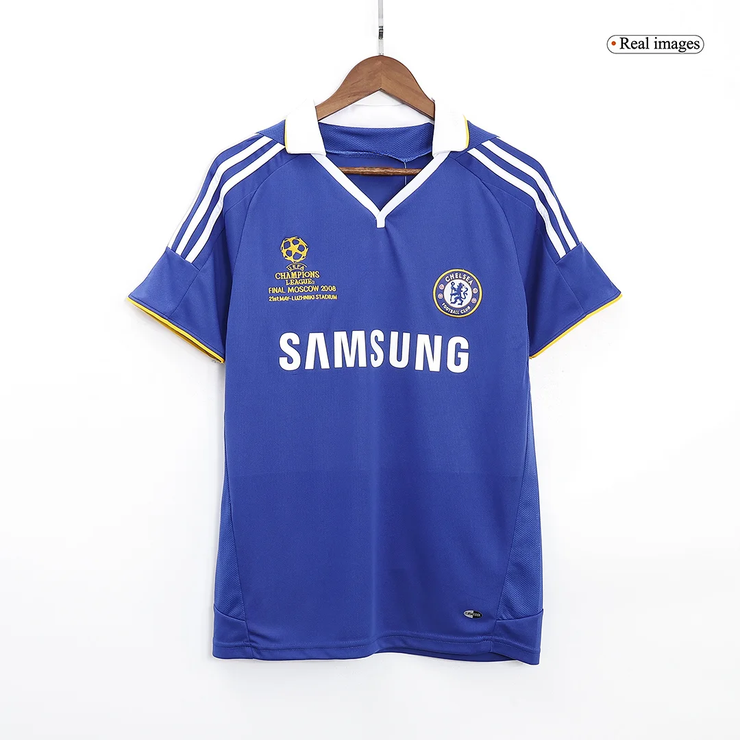 Retro Soccer Jersey Chelsea Home 2008 – UCL Final