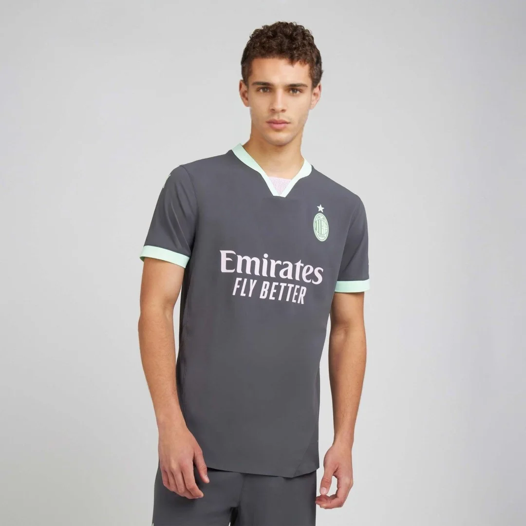 AC Milan Third Away Player Version Soccer Jersey