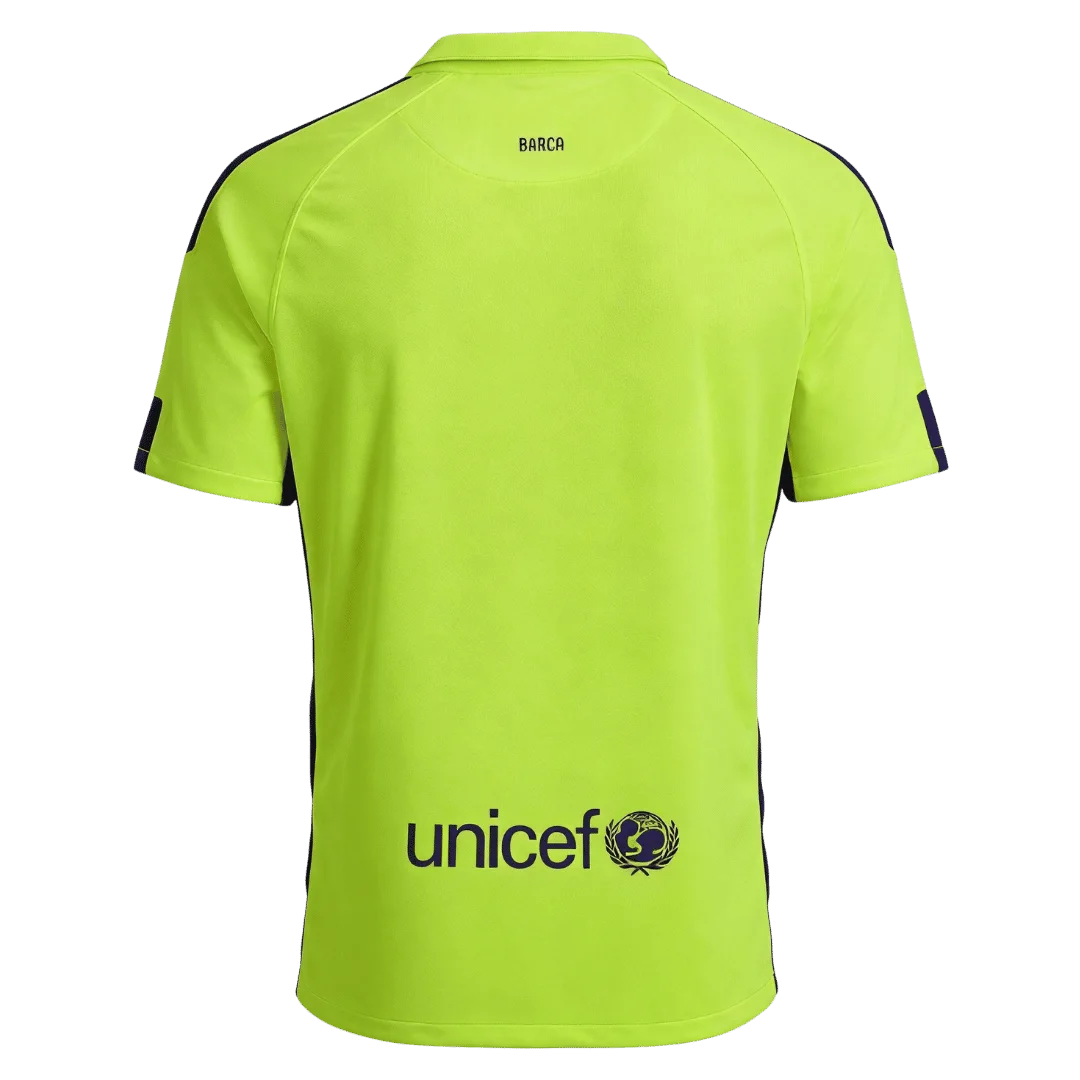 Retro Soccer Jersey Barcelona Third Away 2014/15