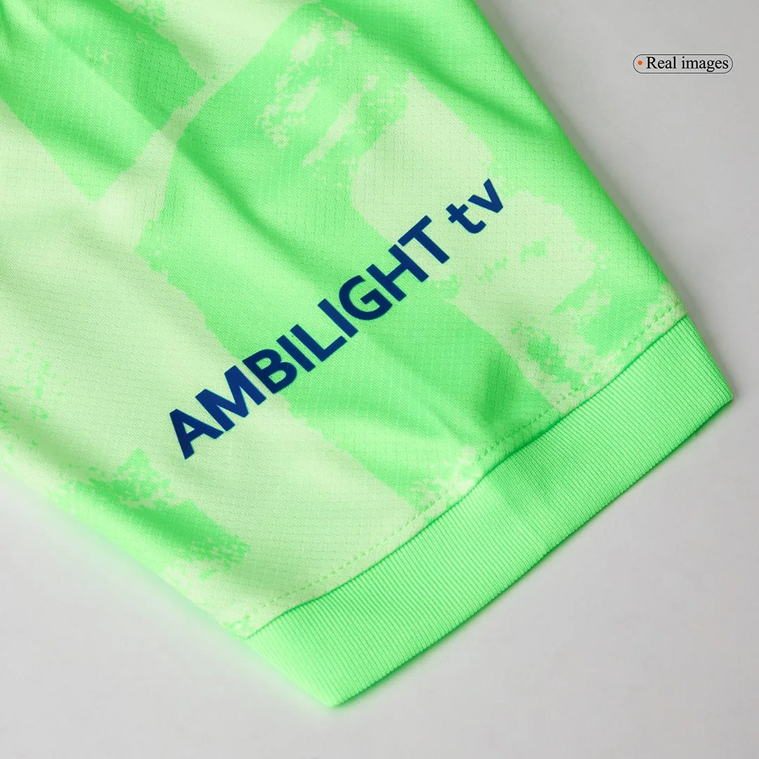 LEWANDOWSKI #9 Barcelona Third Away Soccer Jersey – UCL(Spotify Logo Without Text)