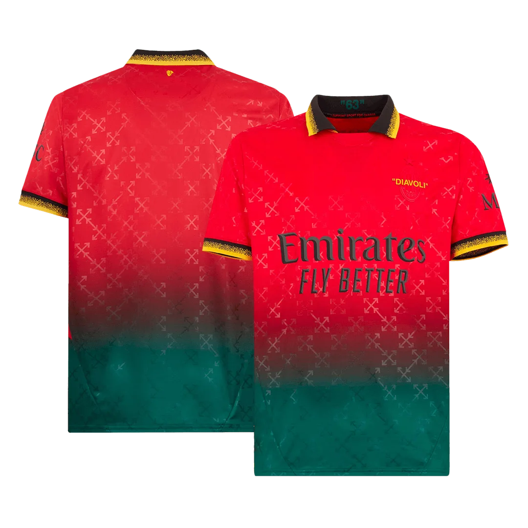 AC Milan Fourth Away Goalkeeper Soccer Jersey Red