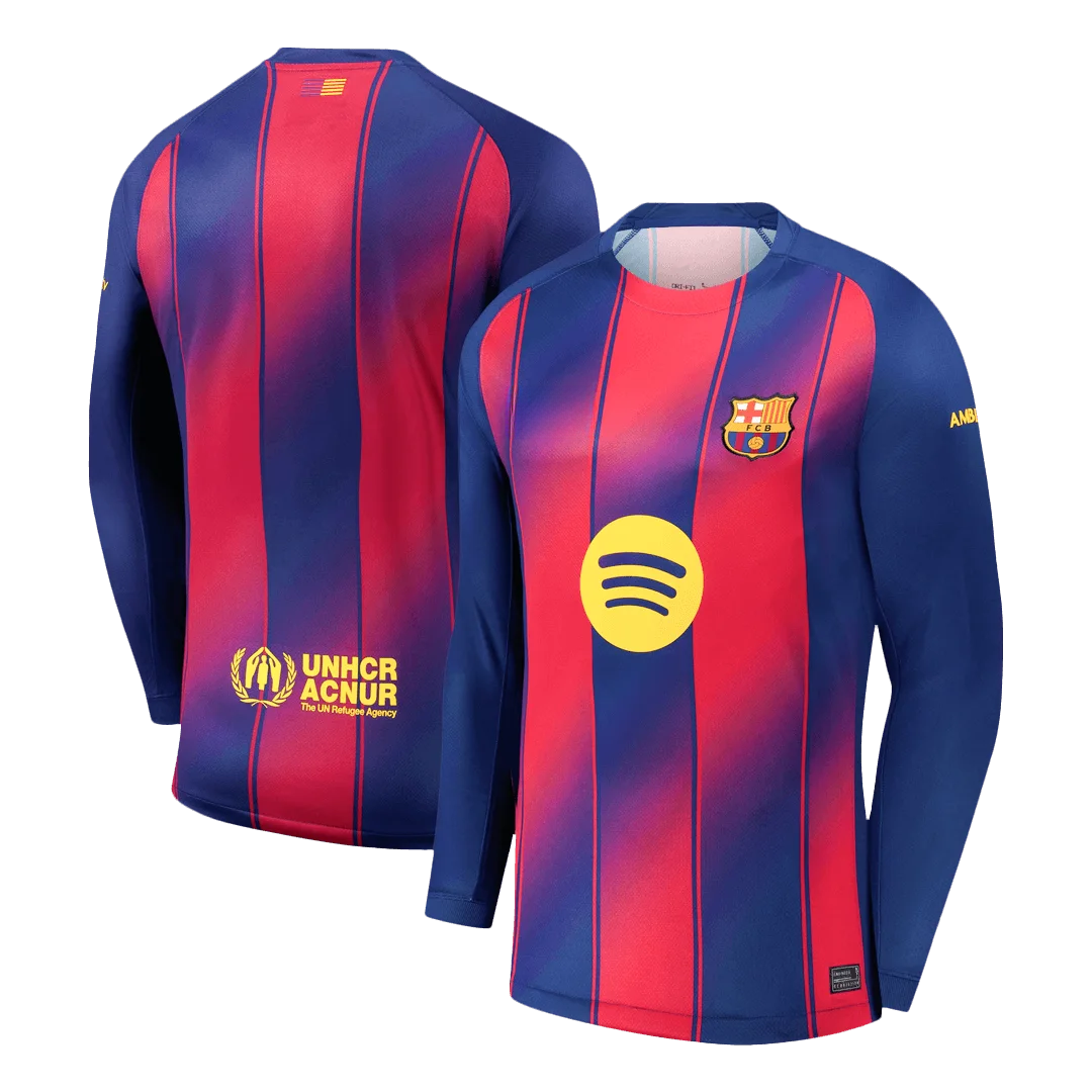 Barcelona Home Long Sleeve Jersey 2025/26