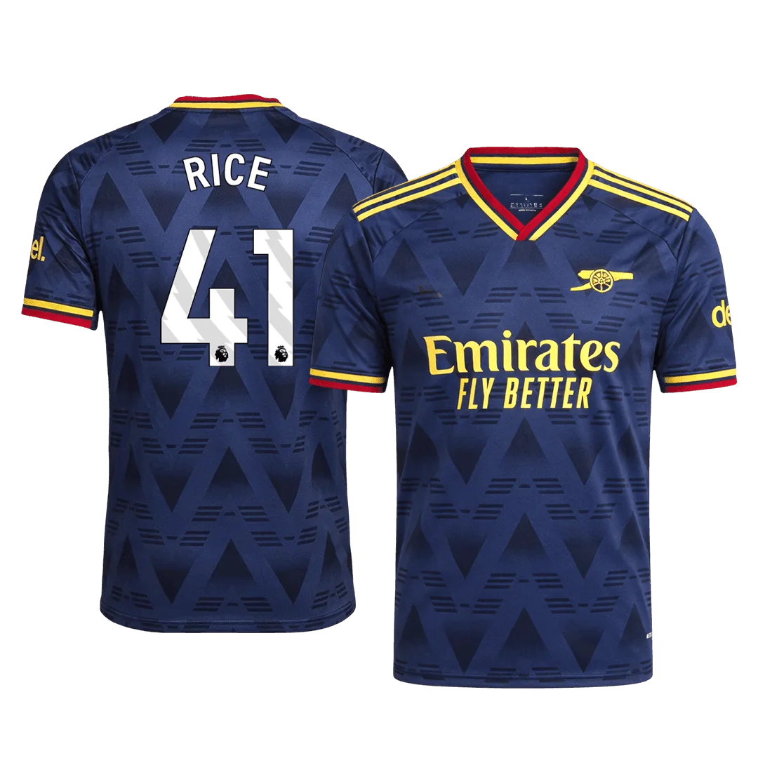 RICE #41 Arsenal Away Player Version Jersey 2026/27