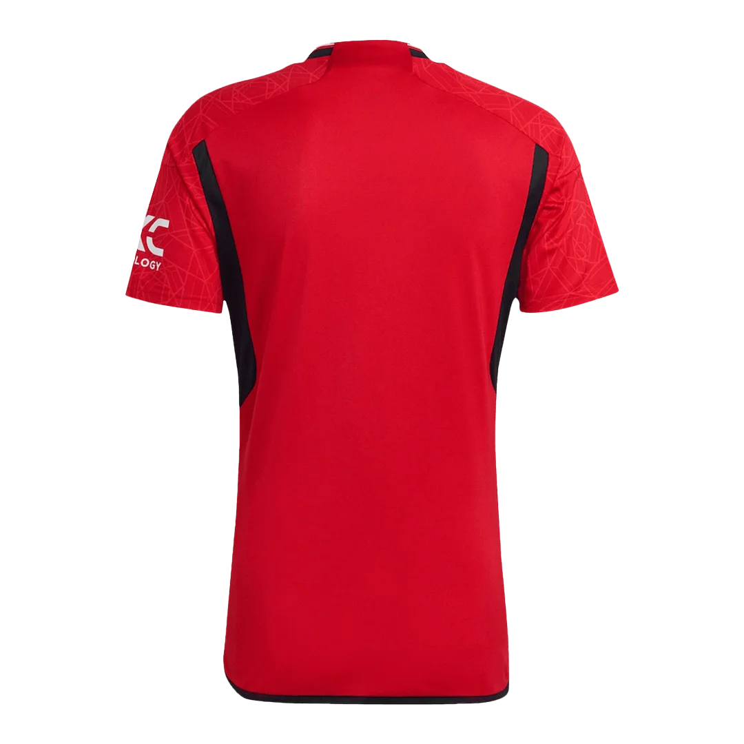 SANCHO #25 Manchester United Home Soccer Jersey 2023/24