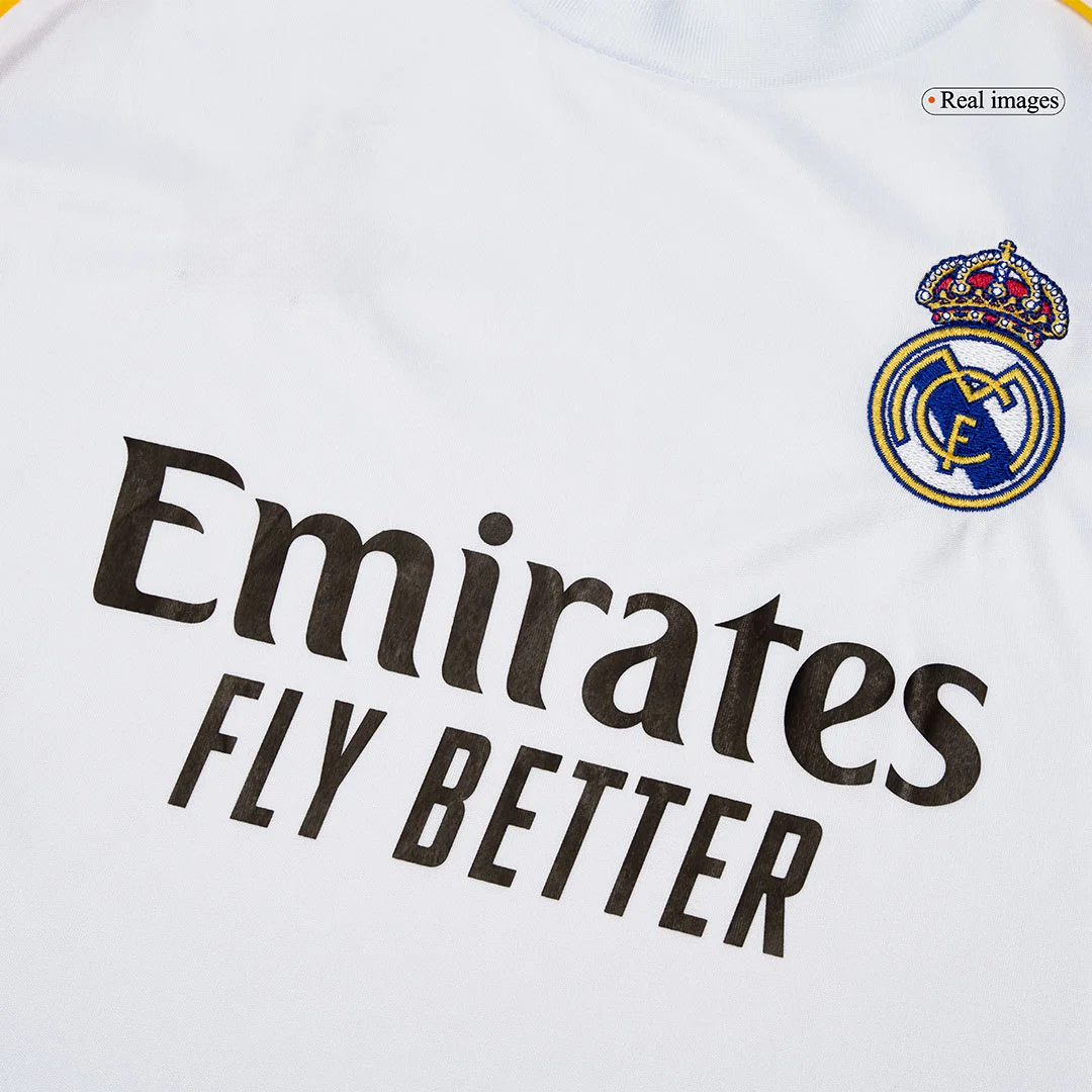 Real Madrid Home Long Sleeve Jersey 2025/26