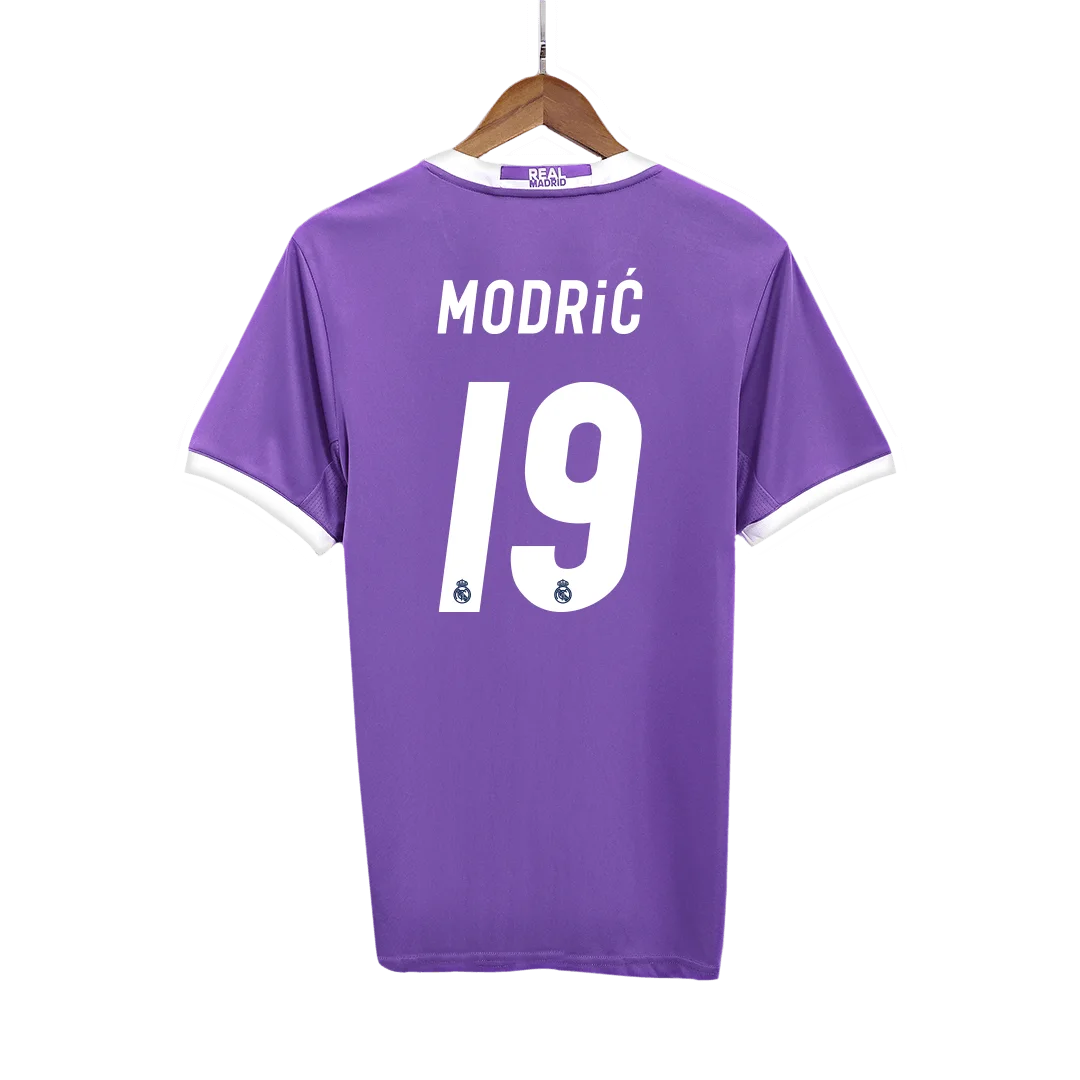 Retro Soccer Jersey MODRIĆ #19 Real Madrid Away 2016/17