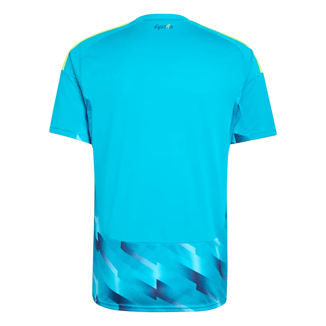 España Portero Camiseta de fútbol Copa del Mundo 2026 azul