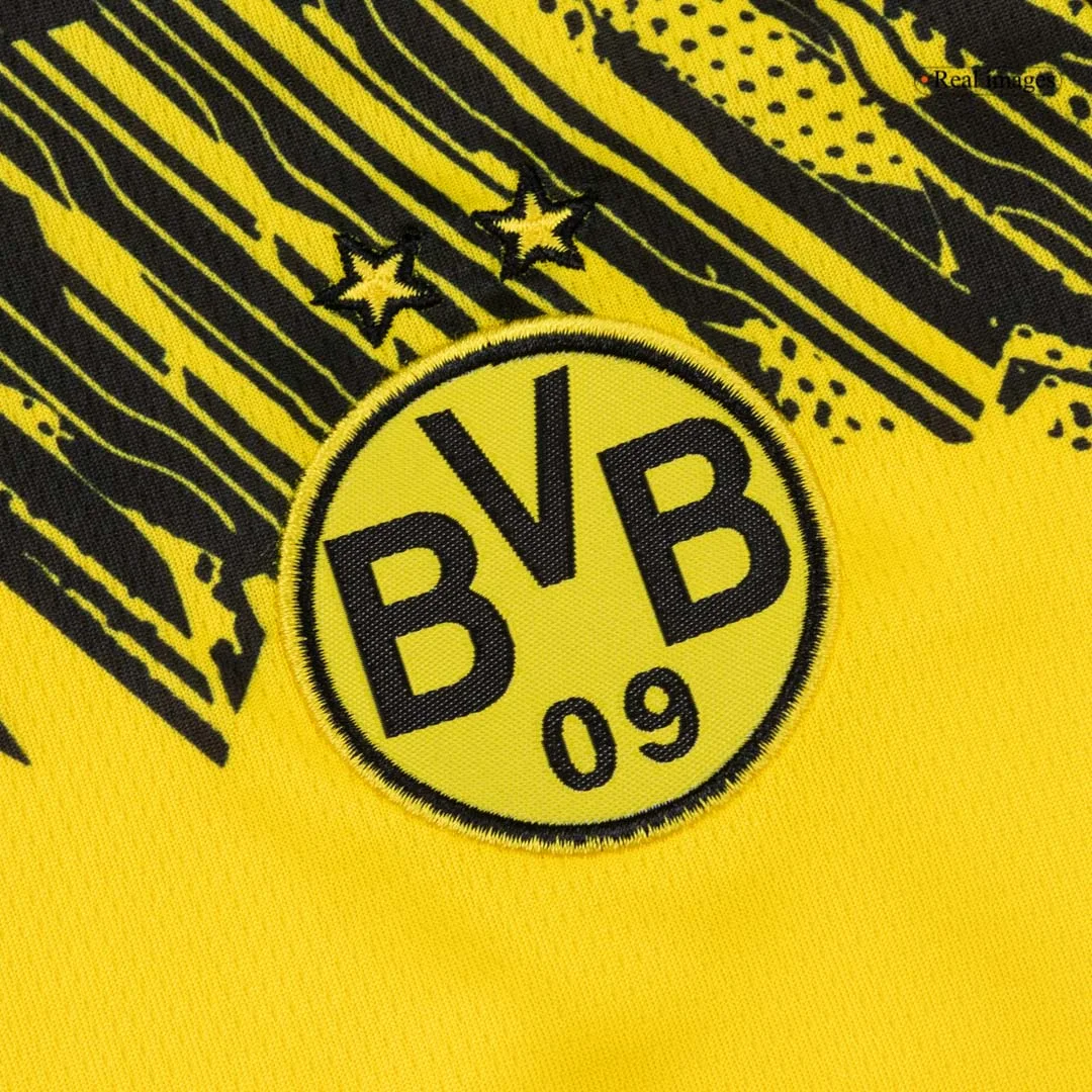 Borussia Dortmund Home Kids Soccer Jerseys Kit 2025/26
