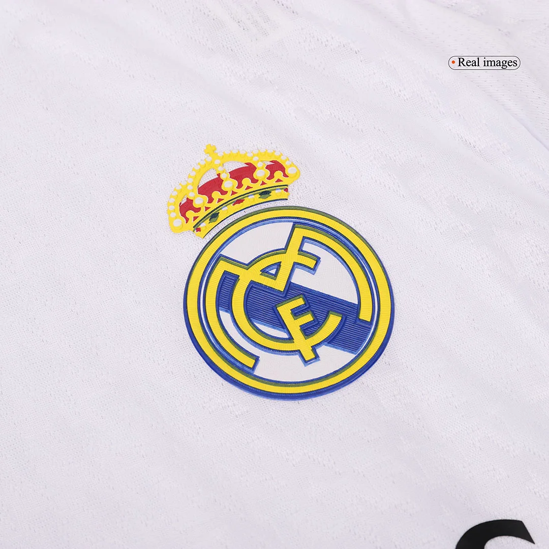 Real Madrid Home Long Sleeve Jersey