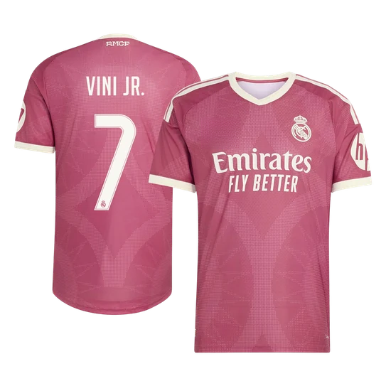 VINI JR. #7 Real Madrid Third Away Player Version Jersey 2026/27
