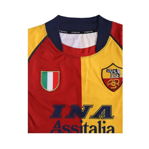 Retro Maglia da calcio Roma Terza Trasferta 2001/02