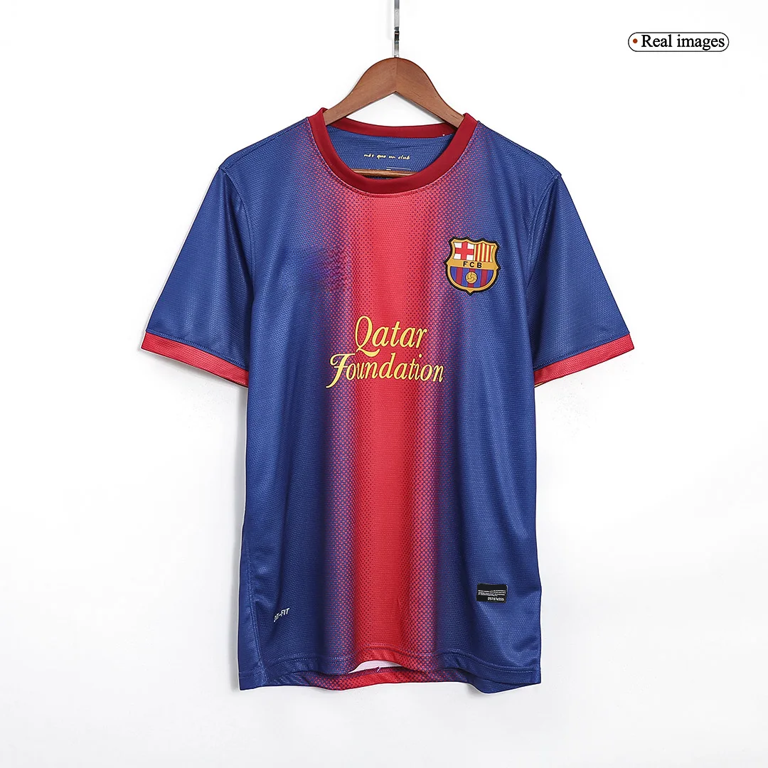 Retro Soccer Jersey Barcelona Home 2012/13