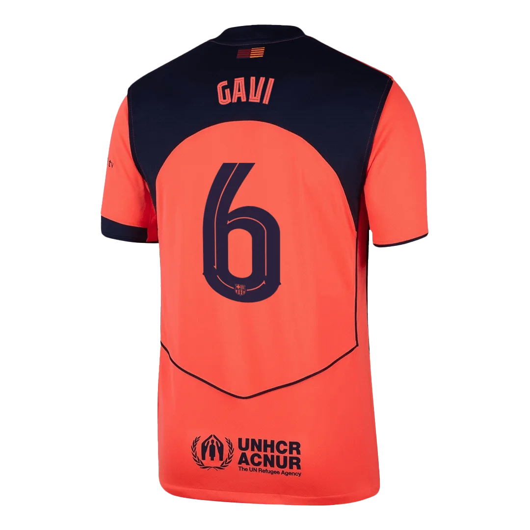 GAVI #6 Barcelona Third Away Soccer Jersey 2025/26 -UCL