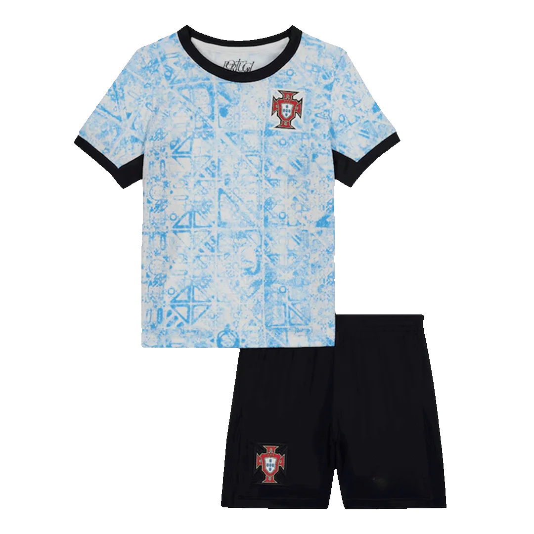 Portugal Away Kids Soccer Jerseys Kit EURO