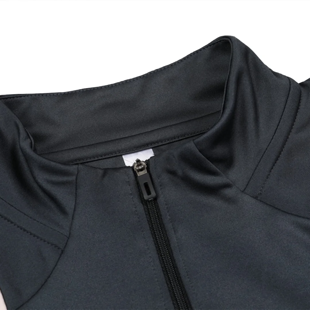 Real Madrid 1/4 Zip Tracksuit Gray