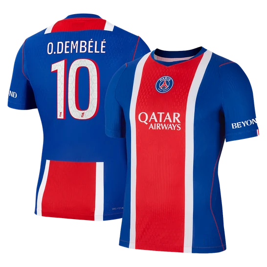 O. DEMBÉLÉ #10 PSG Home Player Version Jersey 2026/27