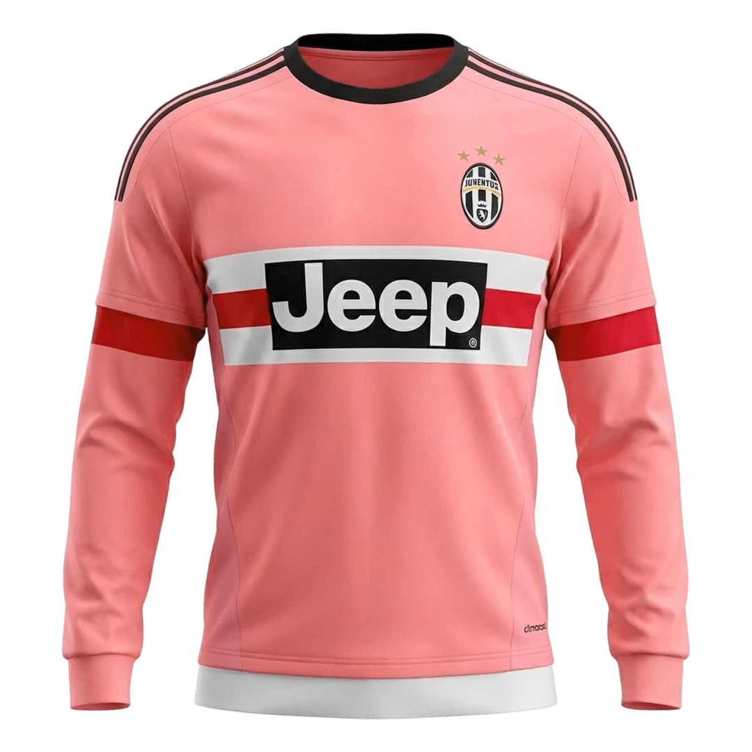 Retro Fotbollströja Juventus Borta Långärmad 2015/16