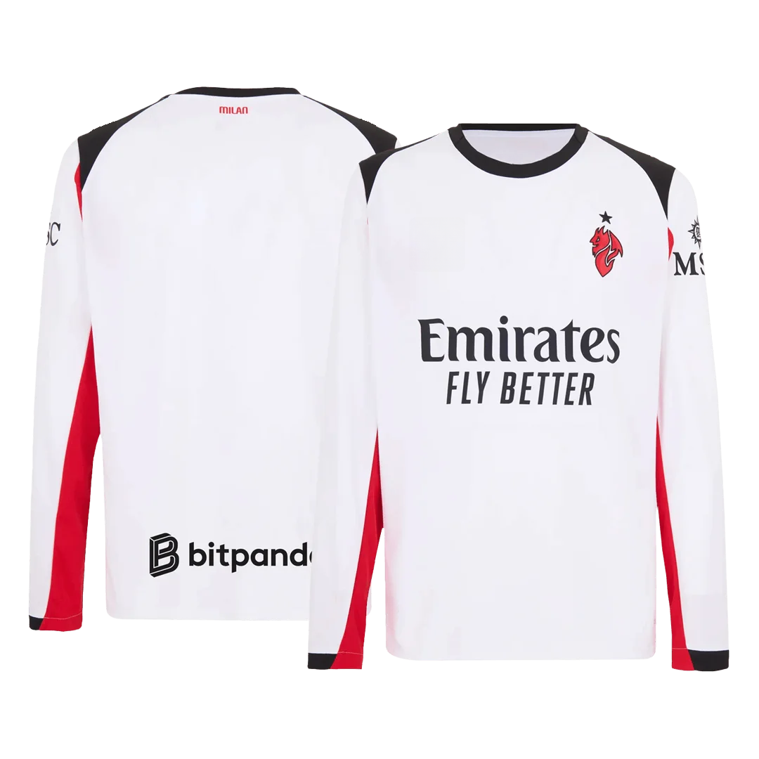 AC Milan Away Long Sleeve Jersey 2025/26