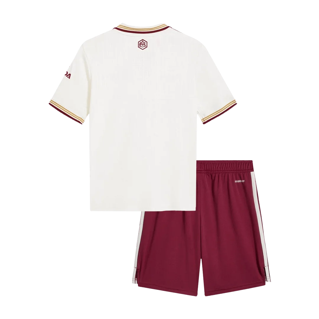Arsenal Third Away Kids Soccer Jerseys Kit 2025/26