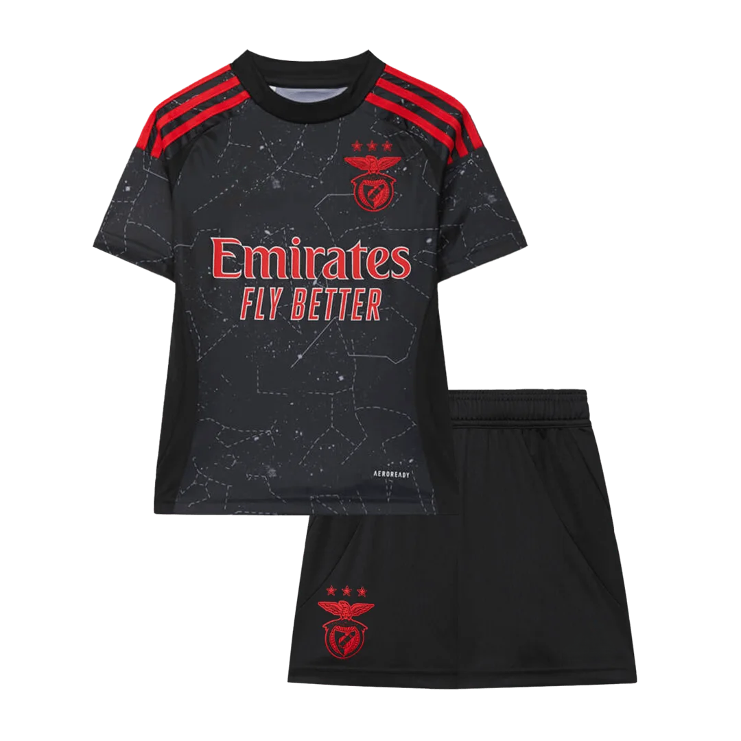 Benfica Away Kids Soccer Jerseys Kit