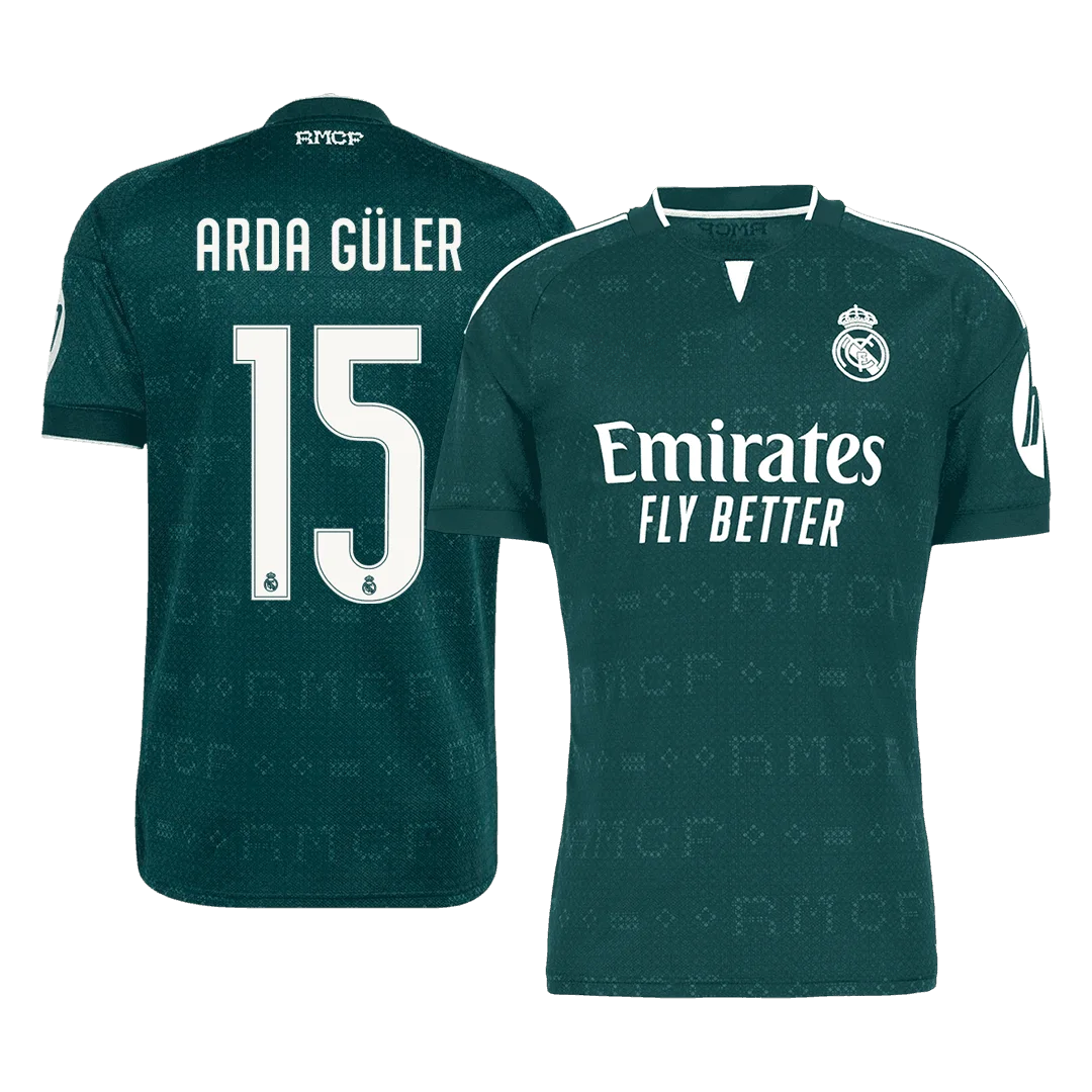 ARDA GÜLER #15 Real Madrid Away Soccer Jersey 2026/27