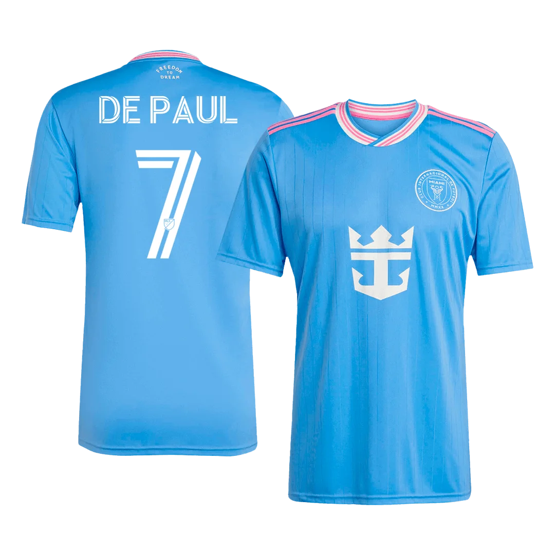 DE PAUL #7 Inter Miami CF Third Away Soccer Jersey 2025
