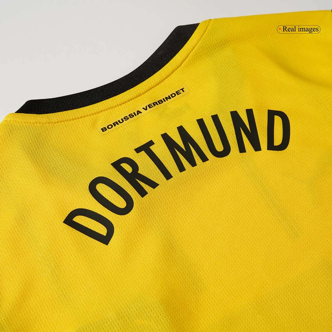 Borussia Dortmund Home Free Kids Jerseys Kit
