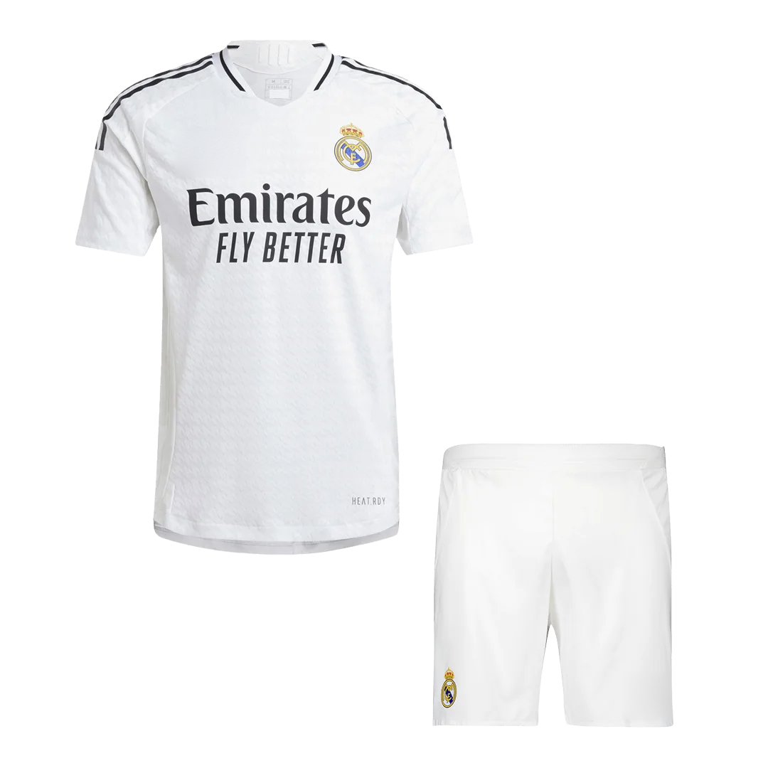 Real Madrid Home Player Version Jerseys Kit
