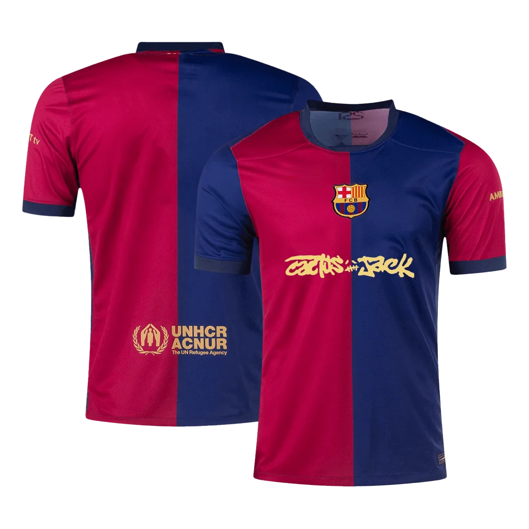 Barcelona X Travis Scott Home Soccer Jersey