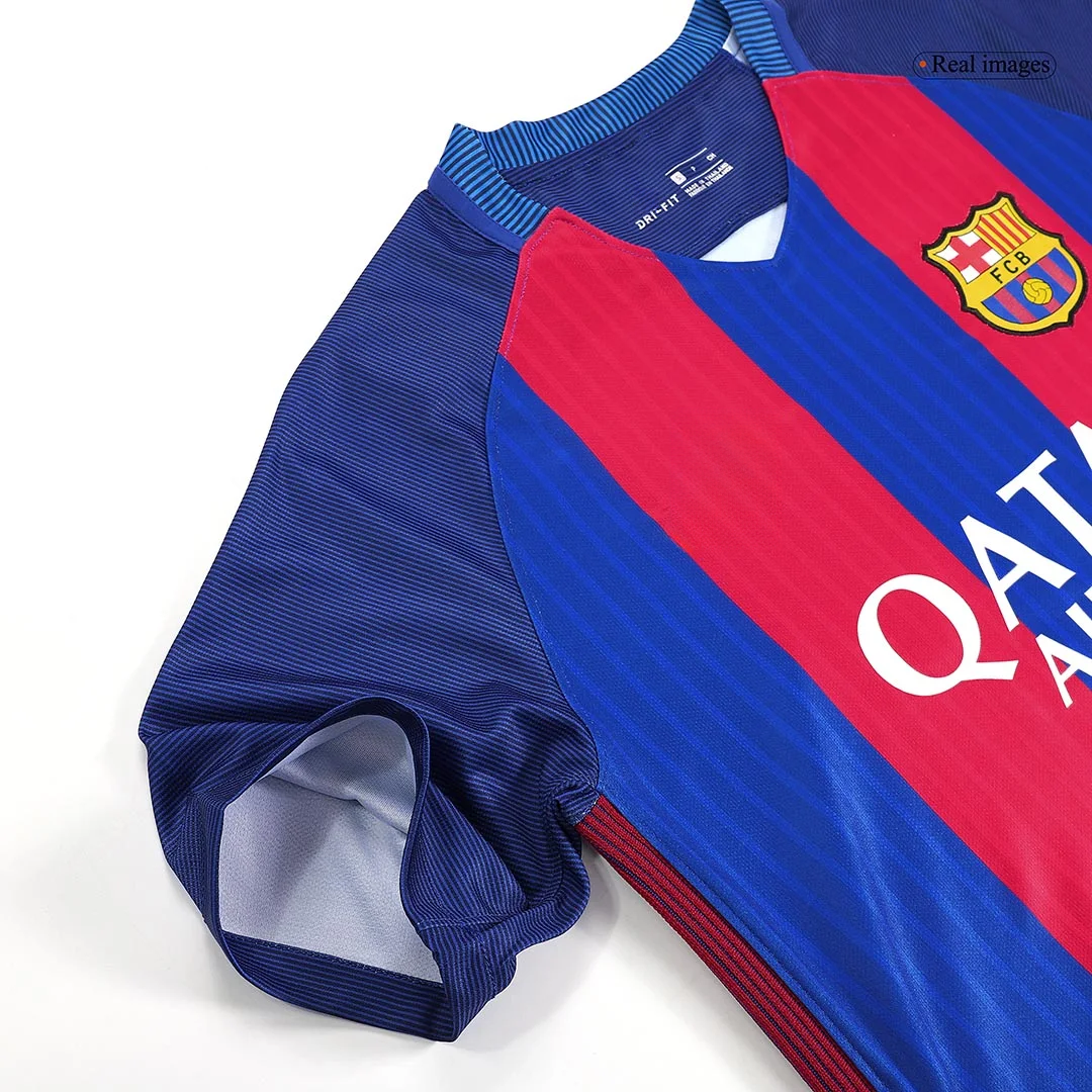 Retro Soccer Jersey Barcelona Home 2016/17