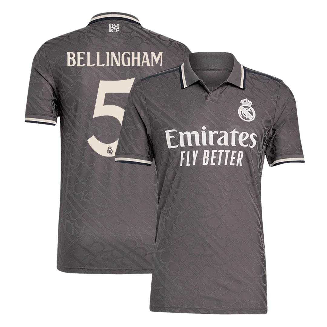 BELLINGHAM #5 Real Madrid Third Away Player Version Jersey
