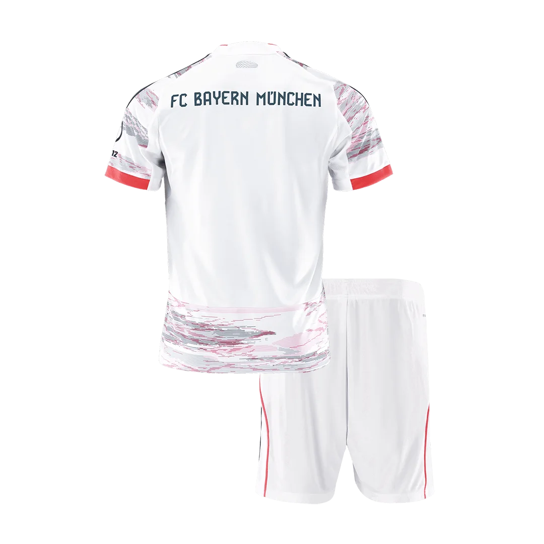 Bayern Munich Away Kids Soccer Jerseys Kit 2025/26