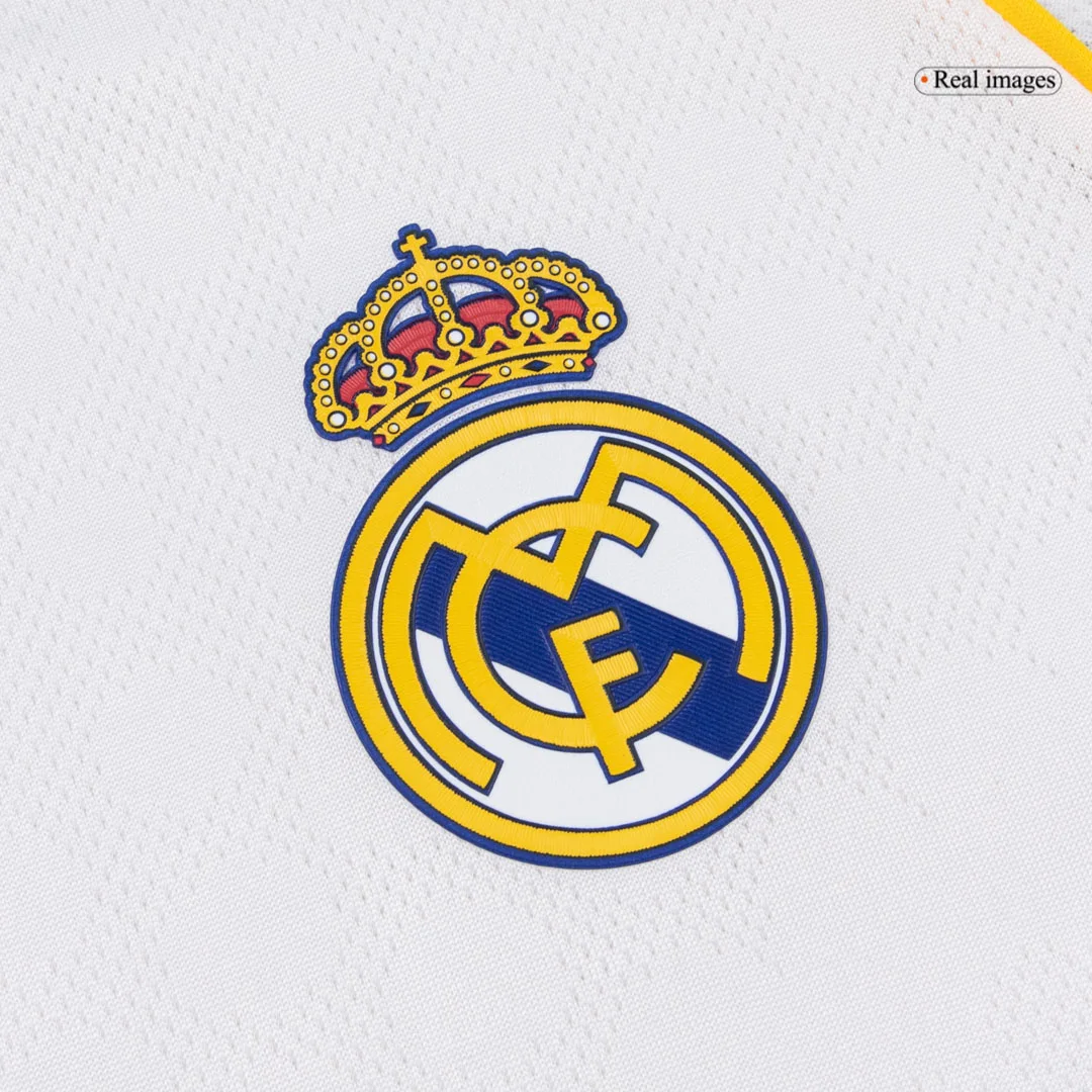 Real Madrid Home Long Sleeve Player Version Jersey 2025/26