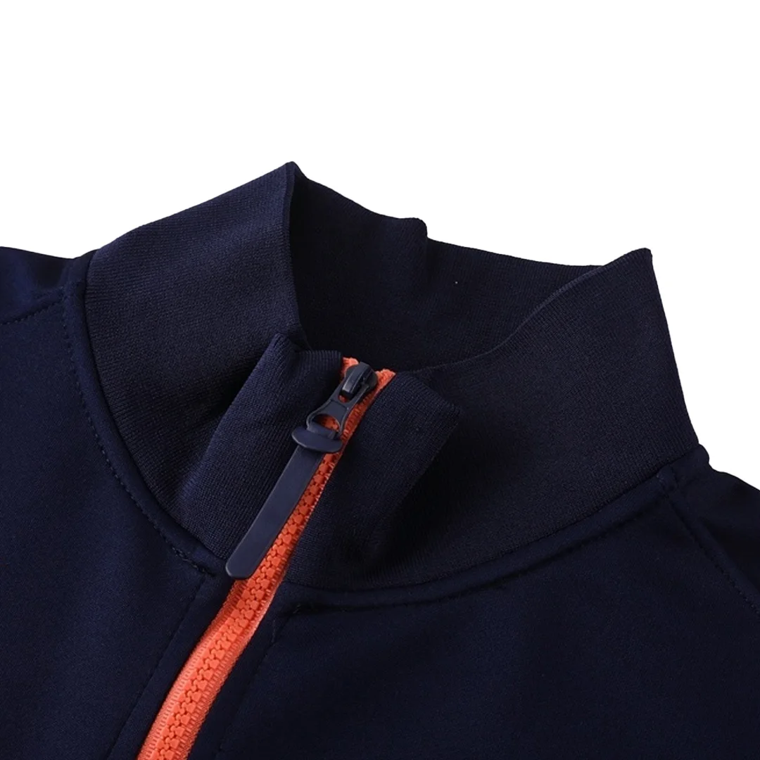 Barcelona Track Jacket 2025/26 – Navy&Orange