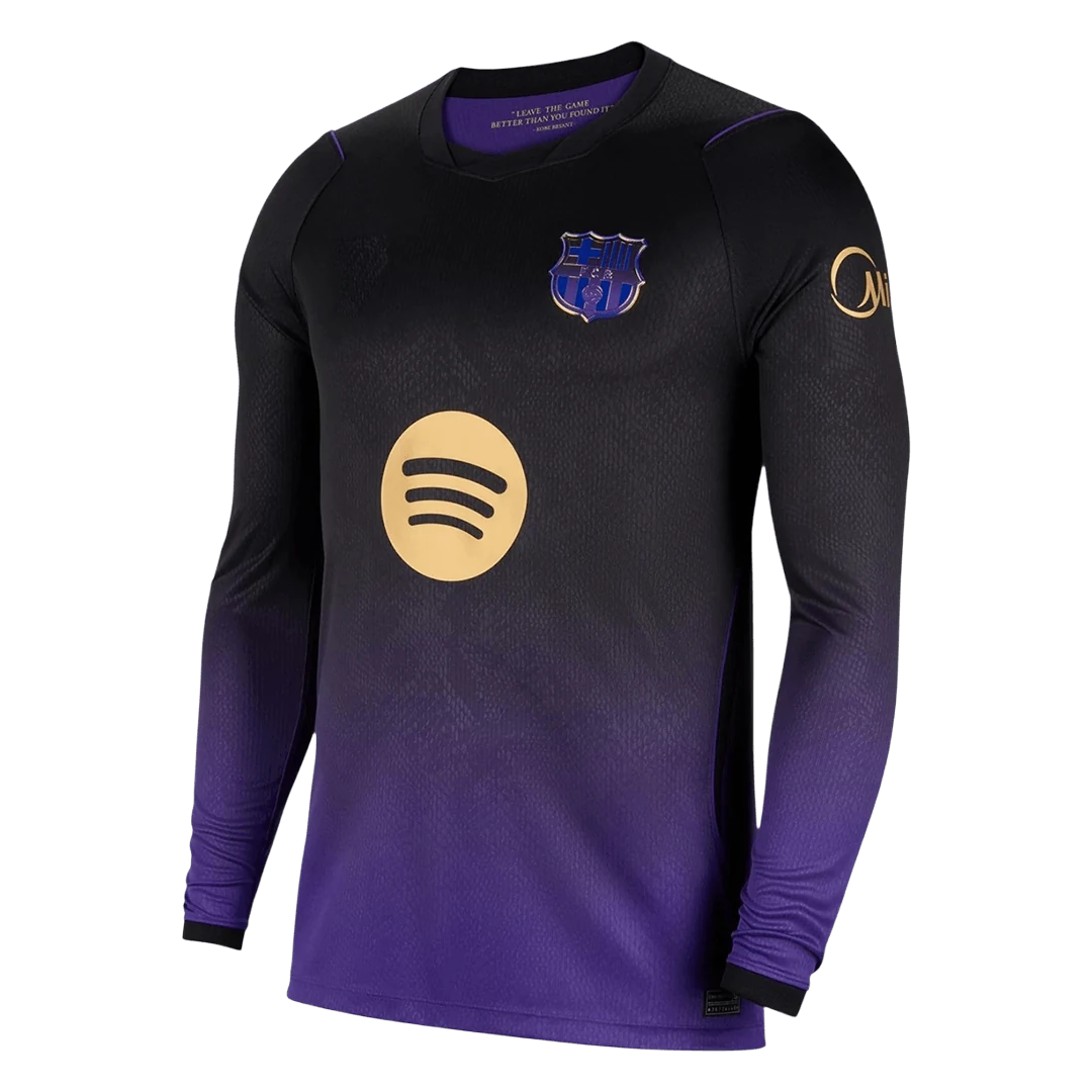 Barcelona Away Long Sleeve Jersey 2026/27