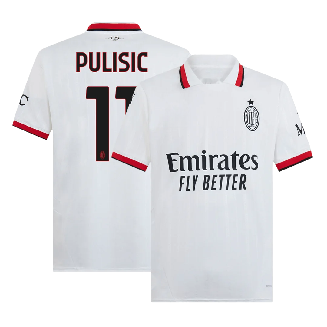 PULISIC #11 AC Milan Away Soccer Jersey