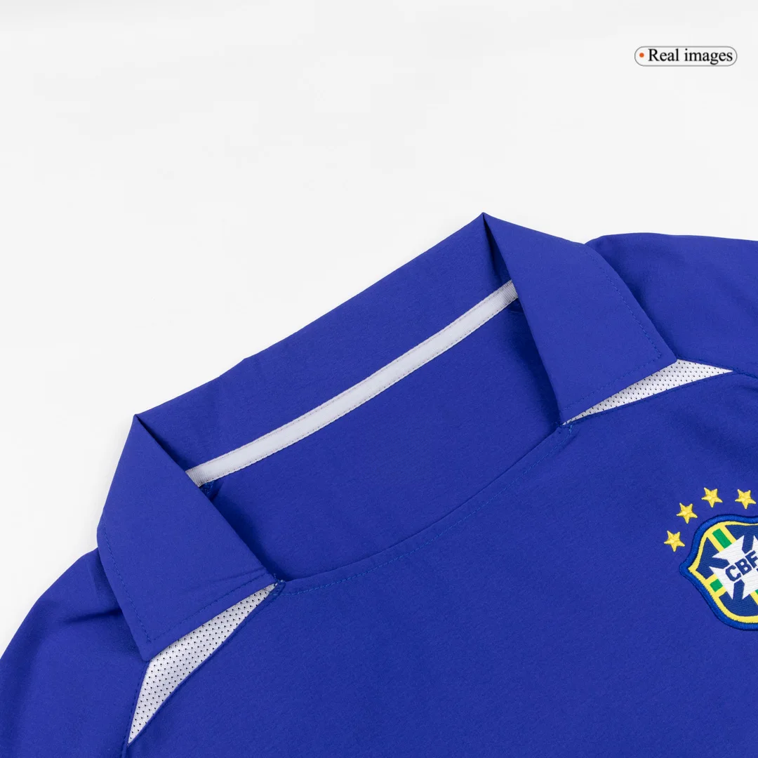 Retro Soccer Jersey Brazil Away 2002