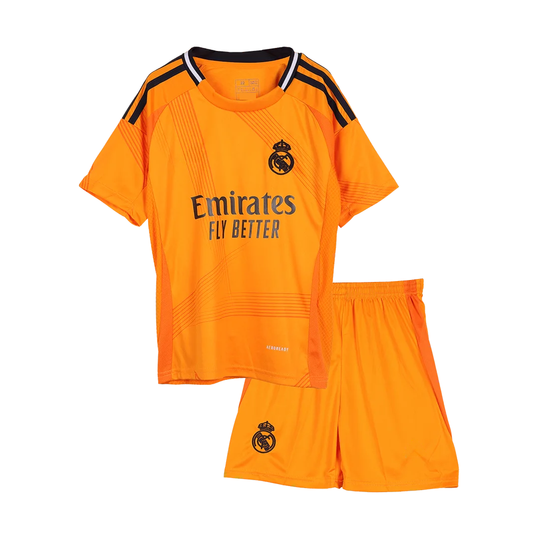 Real Madrid Away Kids Soccer Jerseys Kit