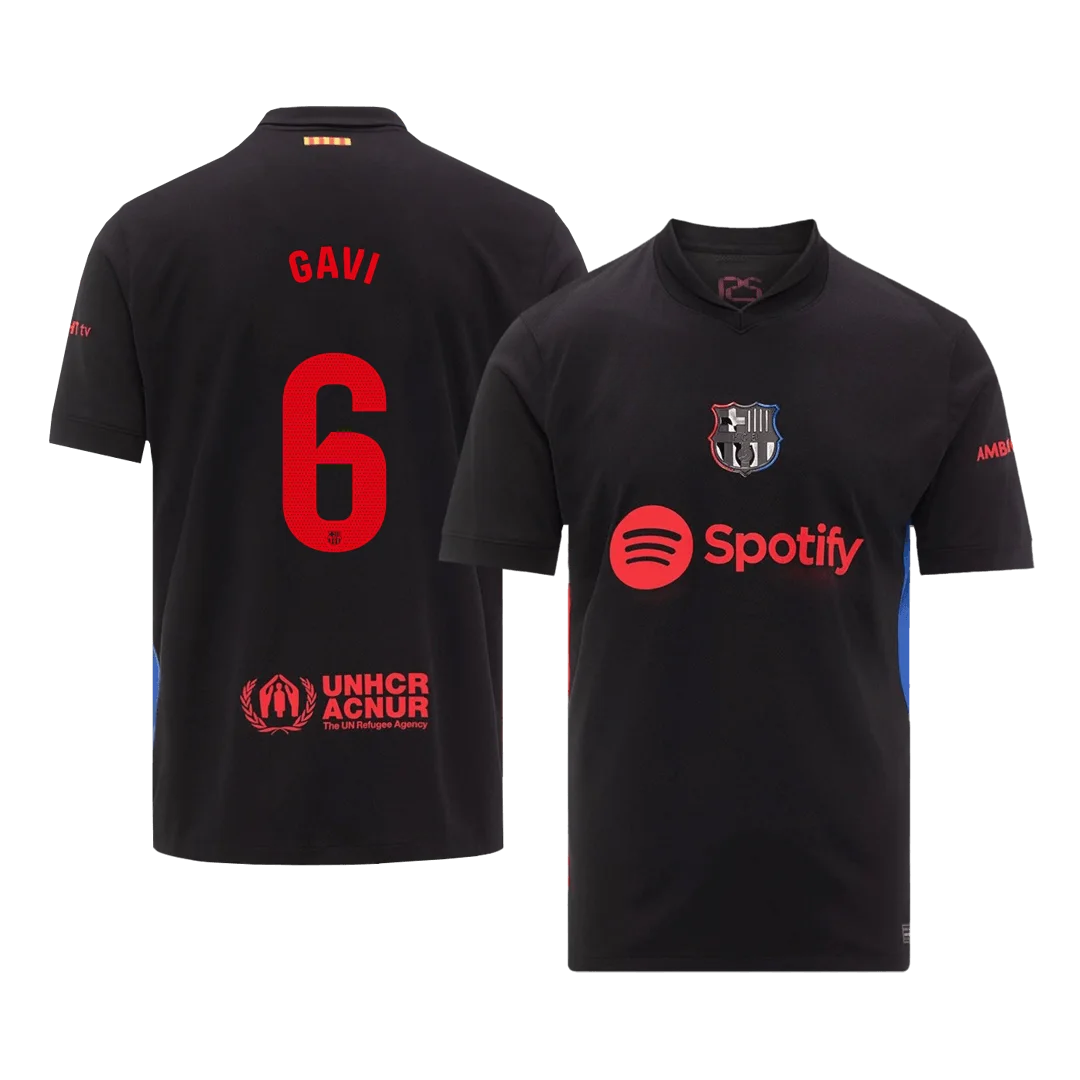 GAVI #6 Barcelona Away Soccer Jersey