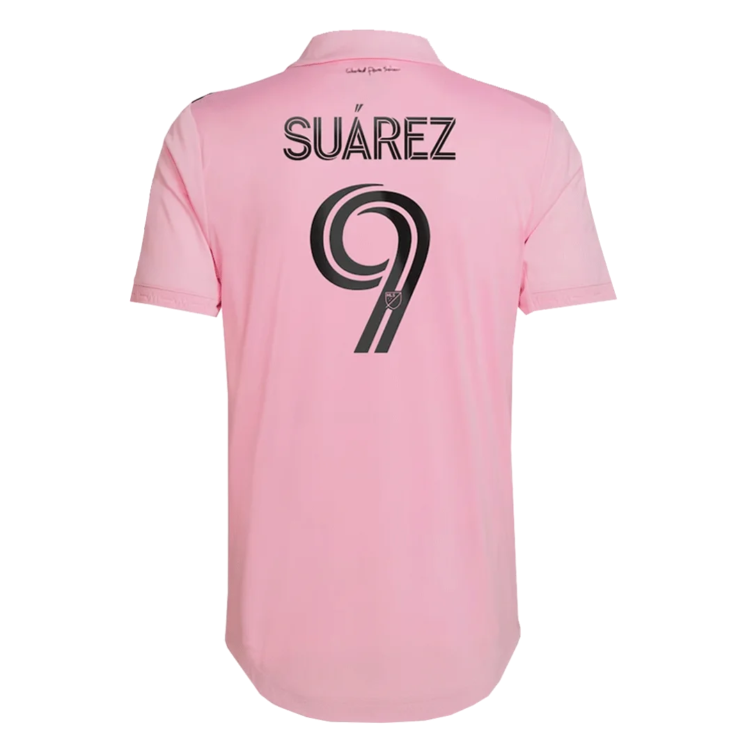 SUÁREZ #9 Inter Miami CF Home Authentic Soccer Jersey 2022