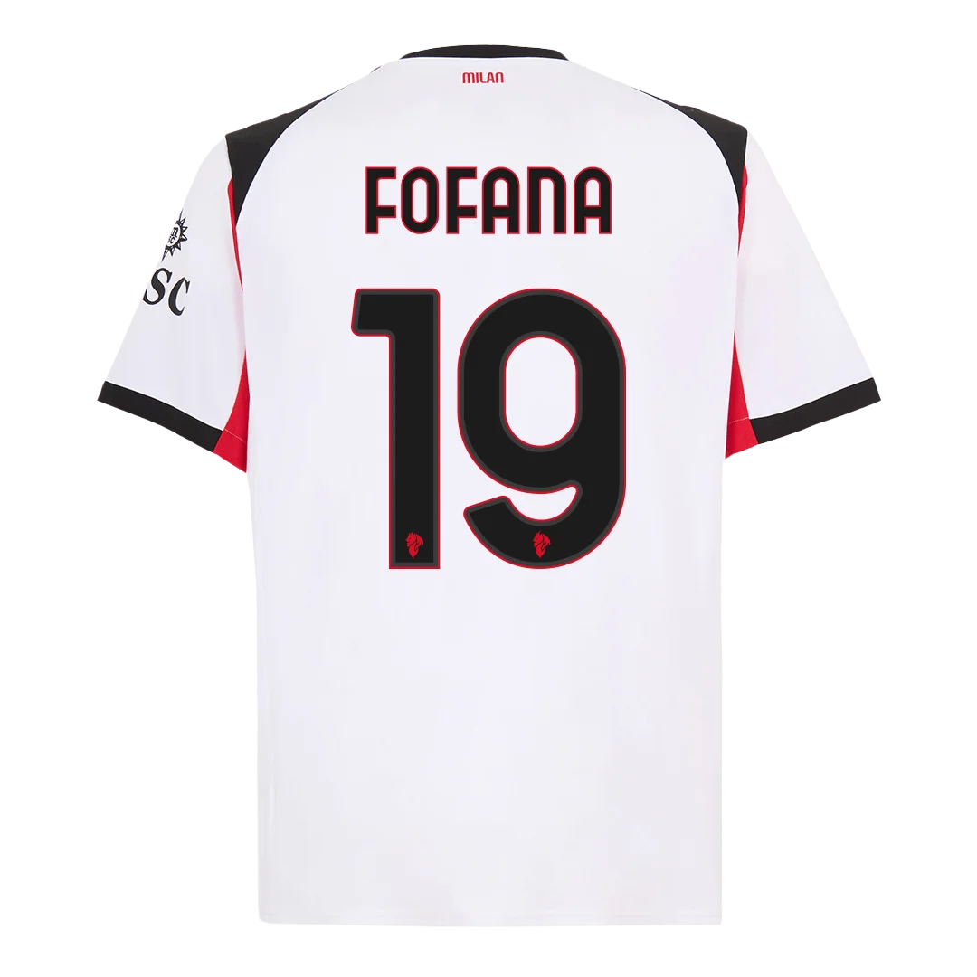 FOFANA #19 AC Milan Away Soccer Jersey 2025/26