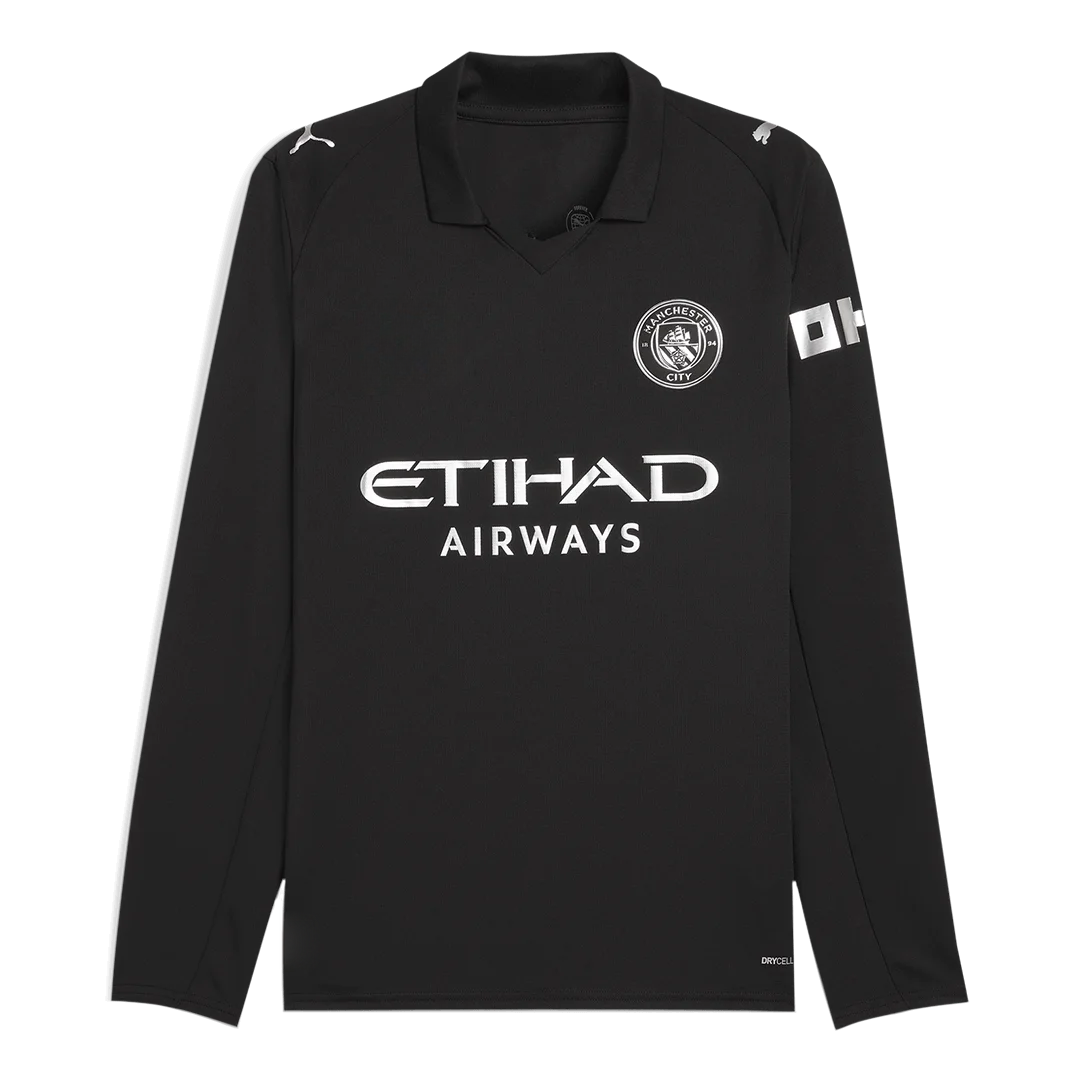 Manchester City Away Long Sleeve Jersey 2025/26