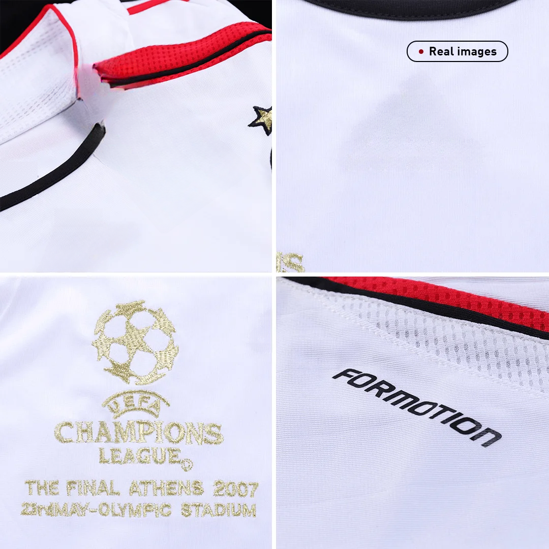 Retro Soccer Jersey RONALDO #99 AC Milan Away 2006/07 – UCL