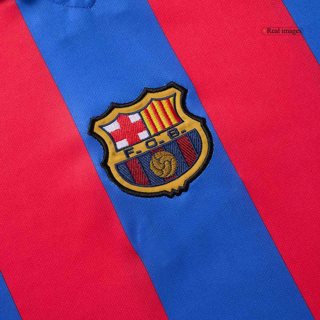 Retro Soccer Jersey Barcelona Home 2001/02