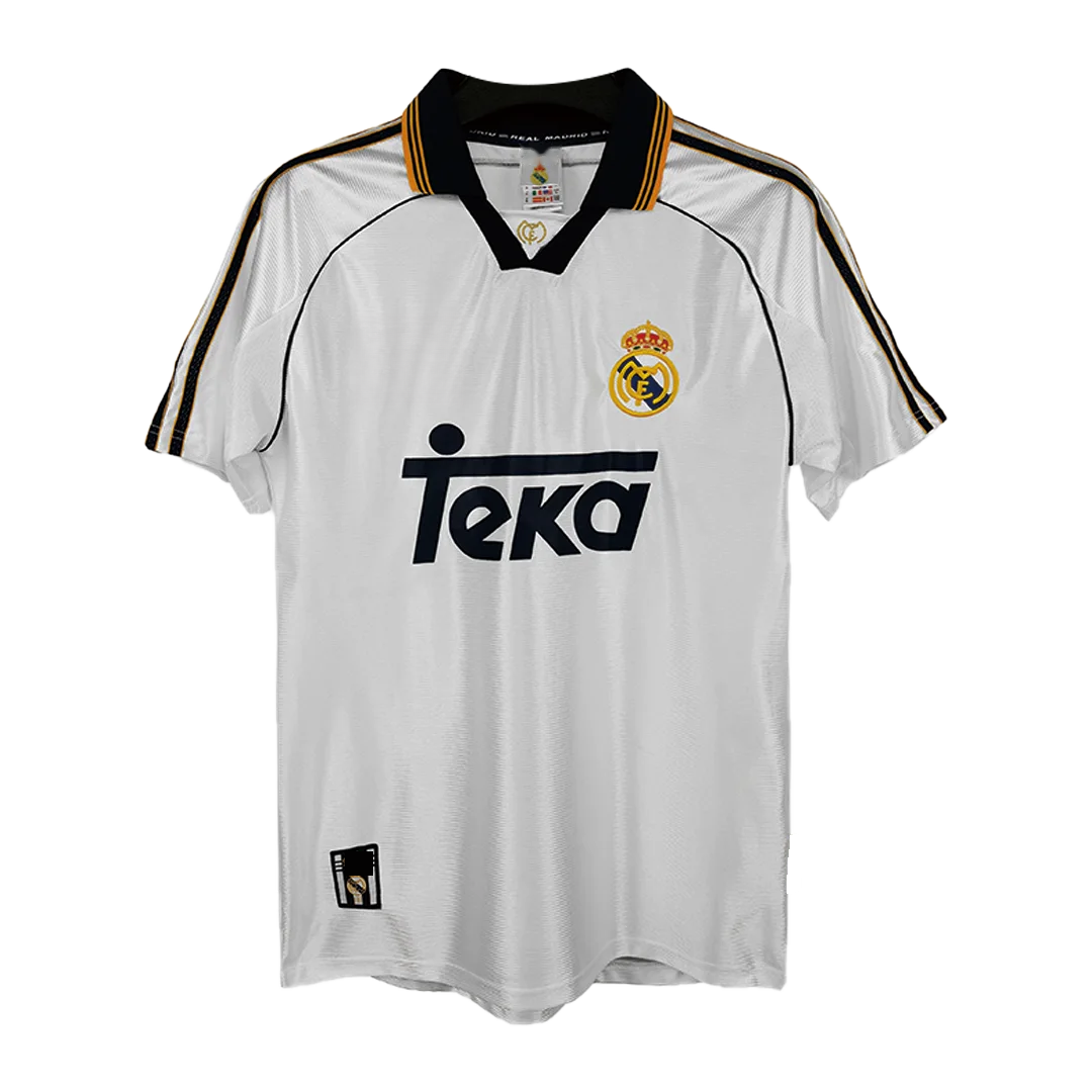 Retro Soccer Jersey RAUL #7 Real Madrid Home 1999/00