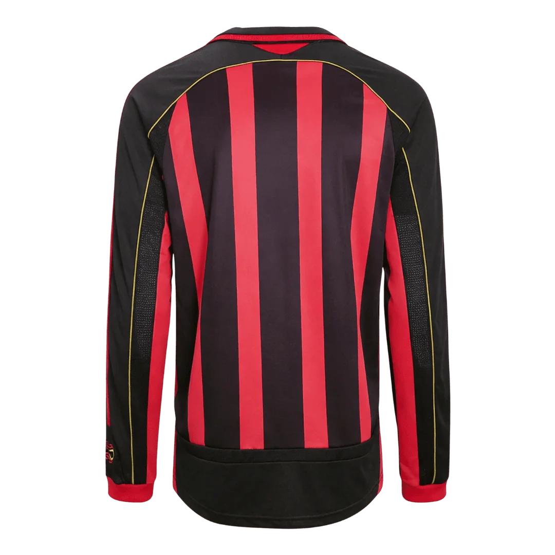 Retro Soccer Jersey AC Milan Home Long Sleeve 2006/07