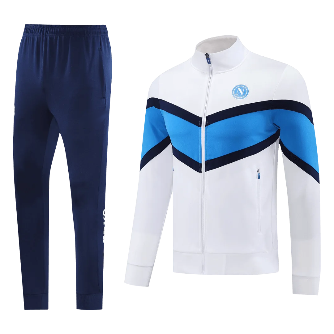 Napoli trainingspak met jack 2025/26 – kleur: wit