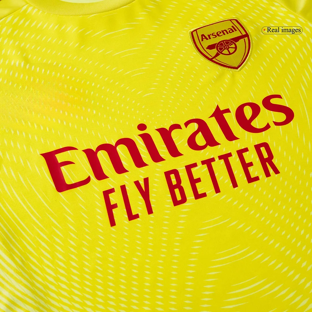 Arsenal Goalkeeper Soccer Jersey 2025/26 Yellow