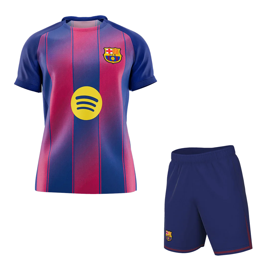 Barcelona Home Jerseys Kit 2025/26